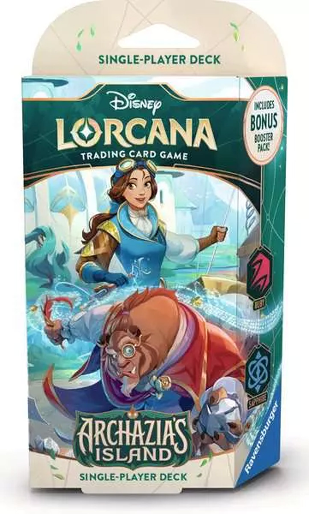 Archazias Insel - Starter Deck Rubin und Saphir (Englisch)