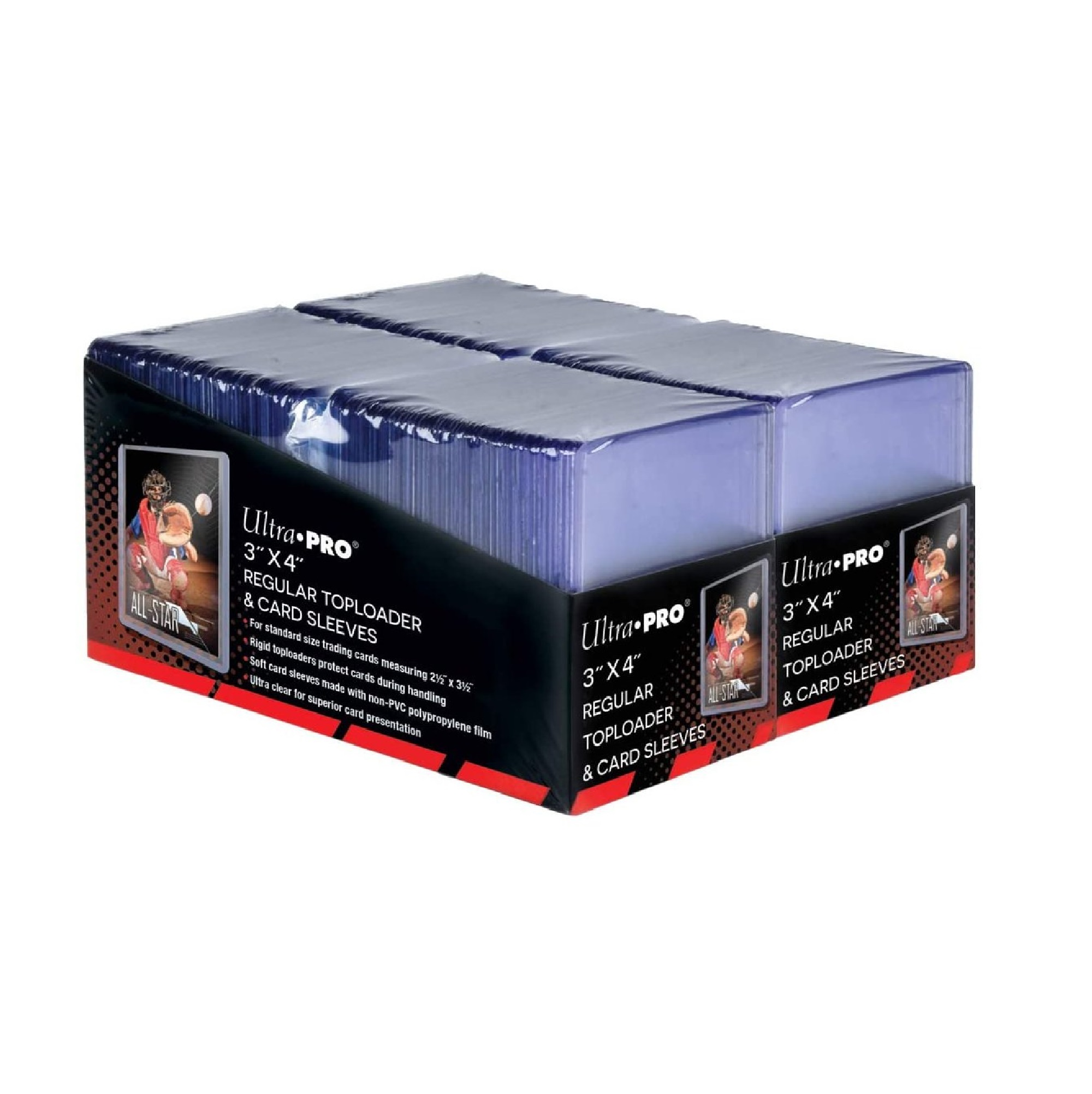 Ultra Pro Regular Toploader (200 Toploader & Sleeves)