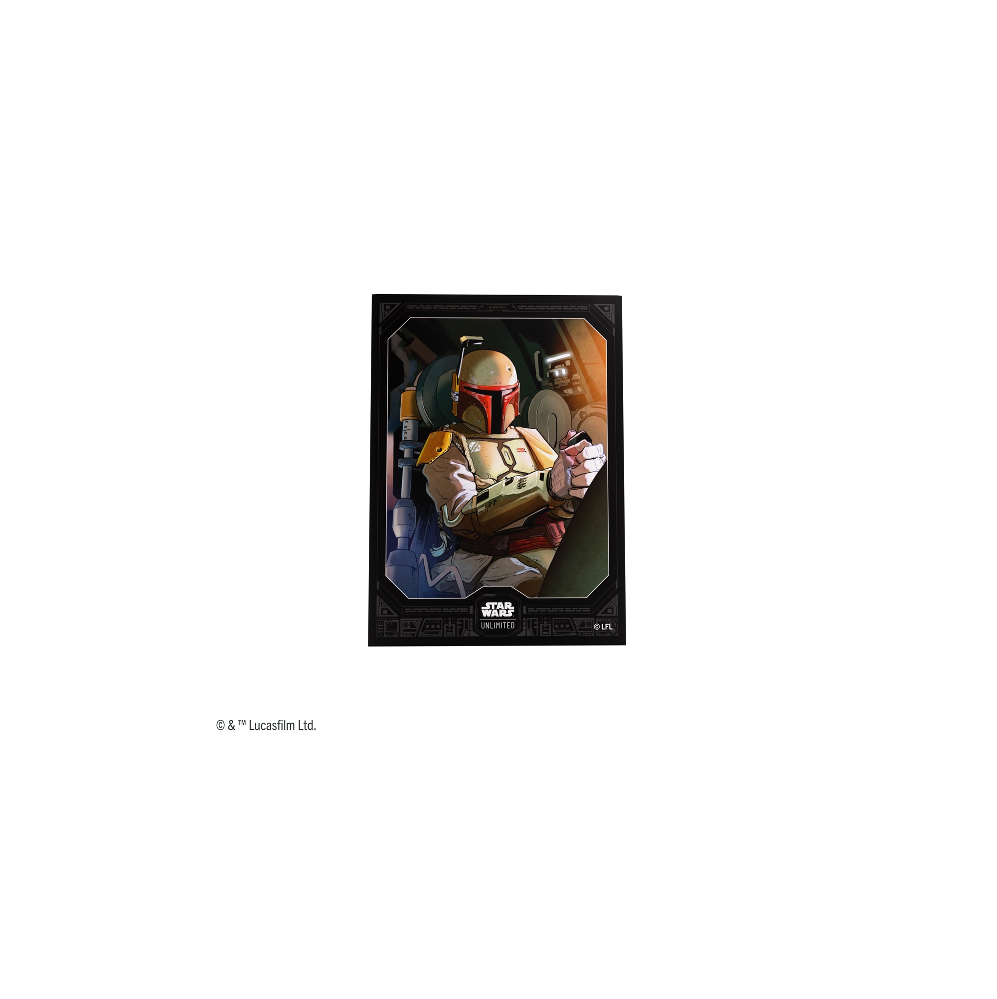 Star Wars Unlimited Art Sleeves - Boba Fett
