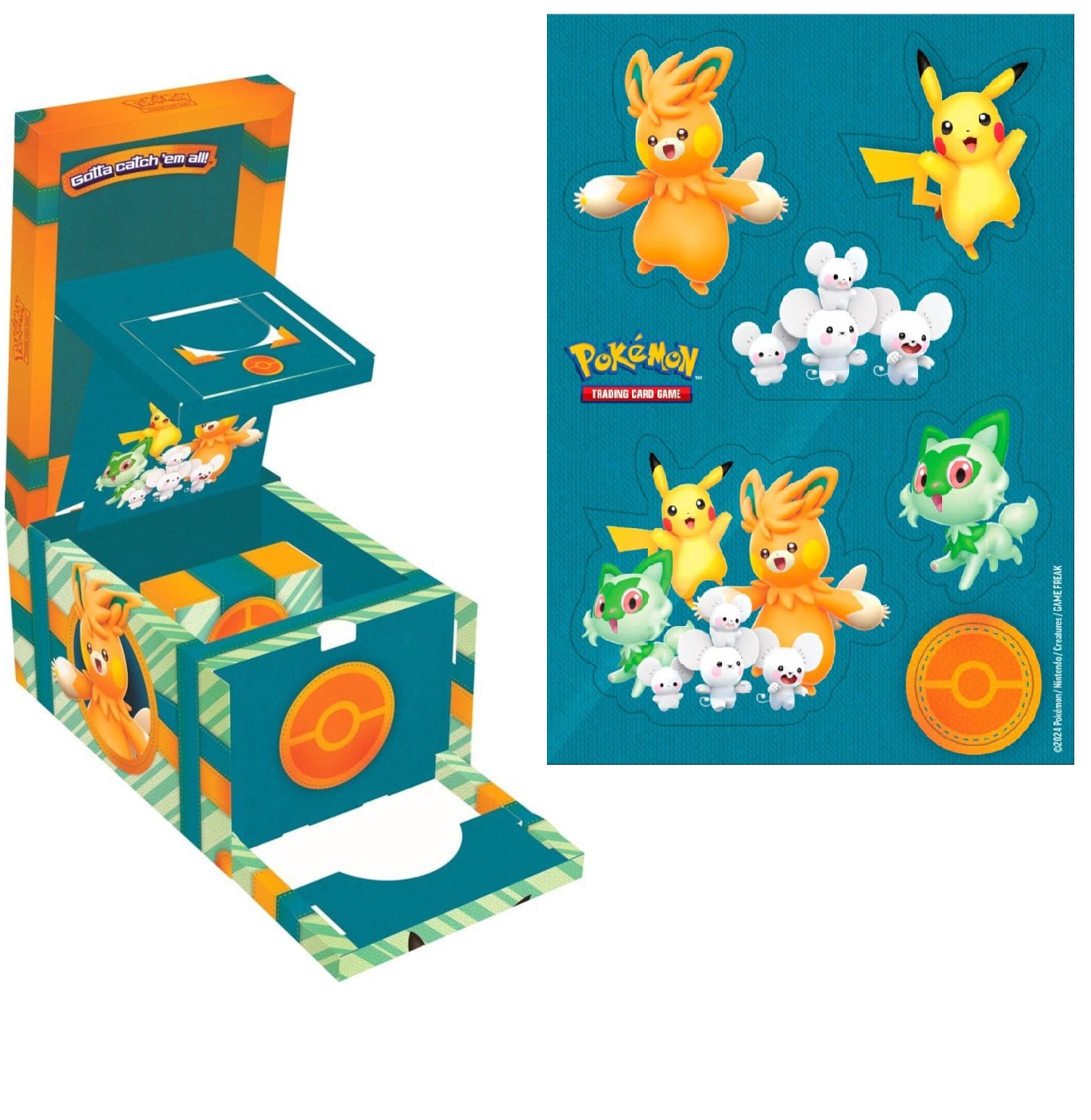 Pokemon Paldea Abenteuerkoffer 2024 Deutsch