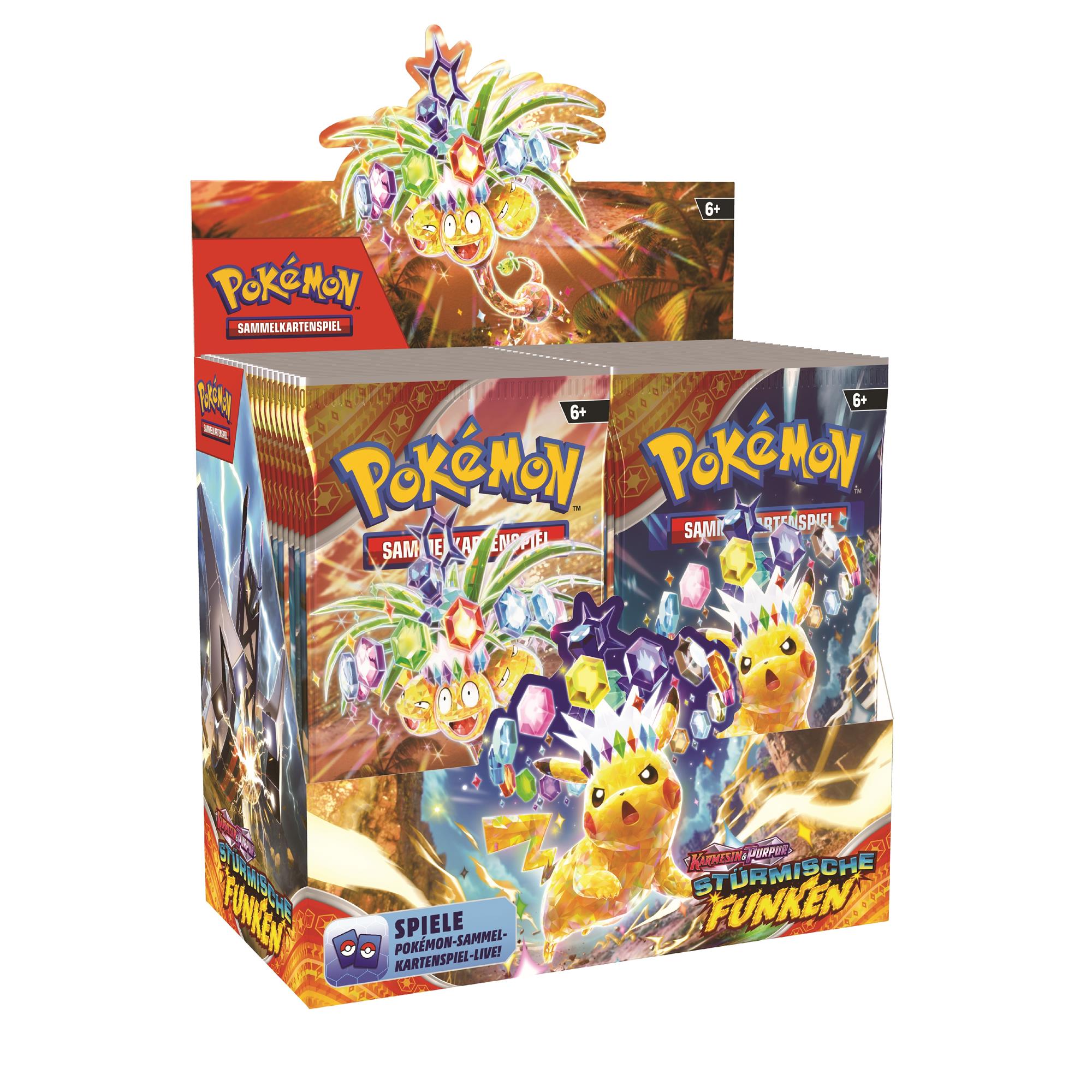 Pokemon KP08 Stürmische Funken 36er Display (Deutsch)