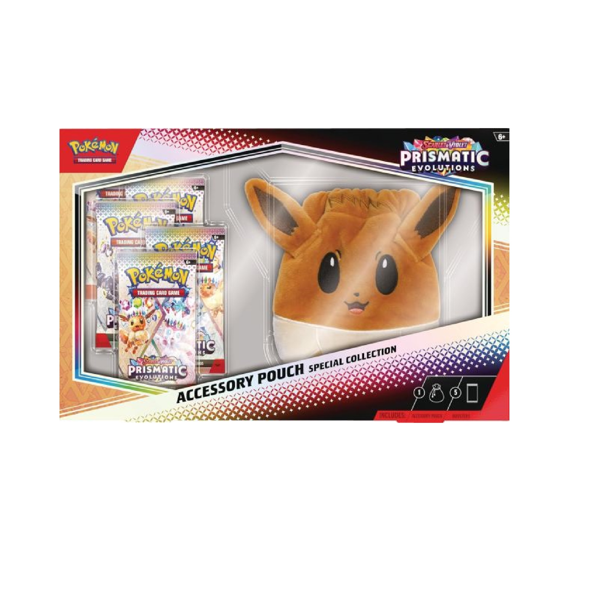 Pokemon SV08.5 Prismatische Entwicklungen Zubehör-Beutel Spezial Kollektion (Englisch)