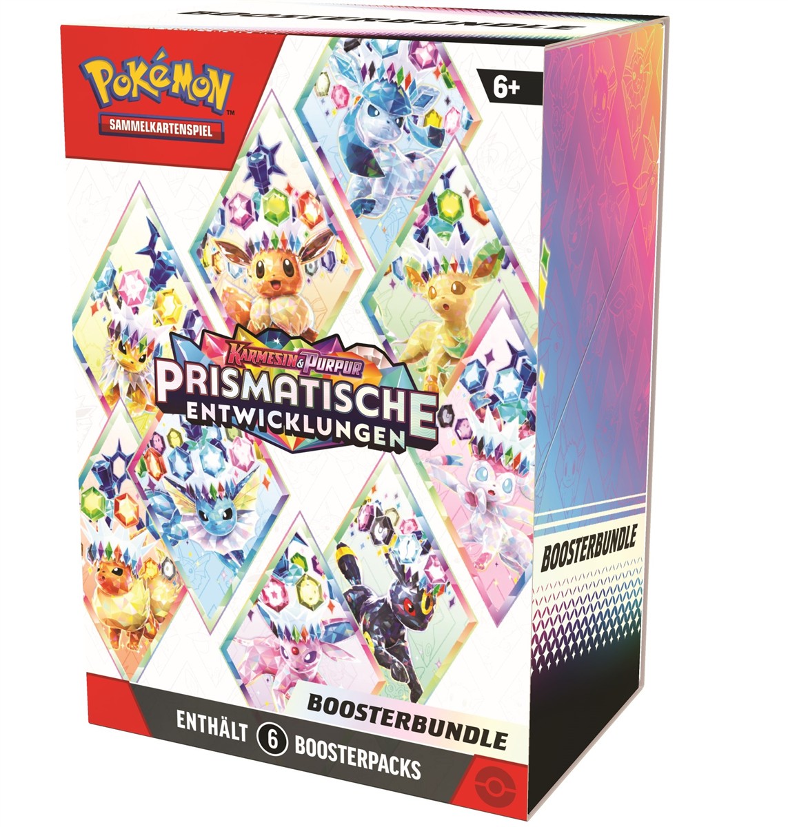 Pokemon KP08.5 Prismatische Entwicklungen Booster Bundle