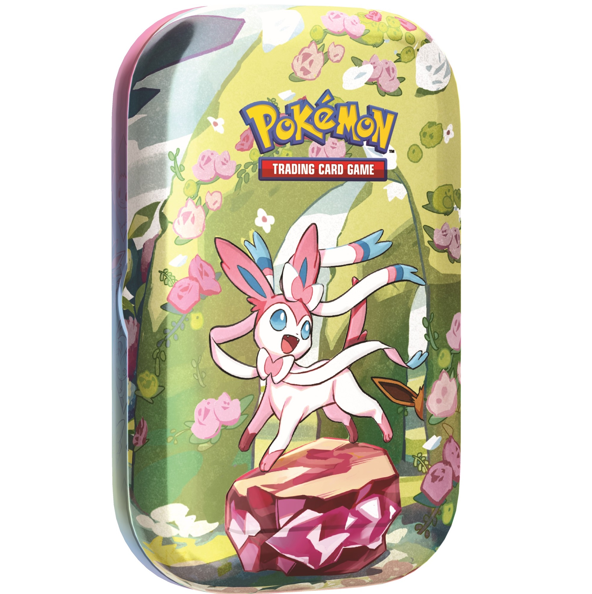 Pokemon KP08.5 Prismatische Entwicklungen Mini Tin Display (Deutsch)