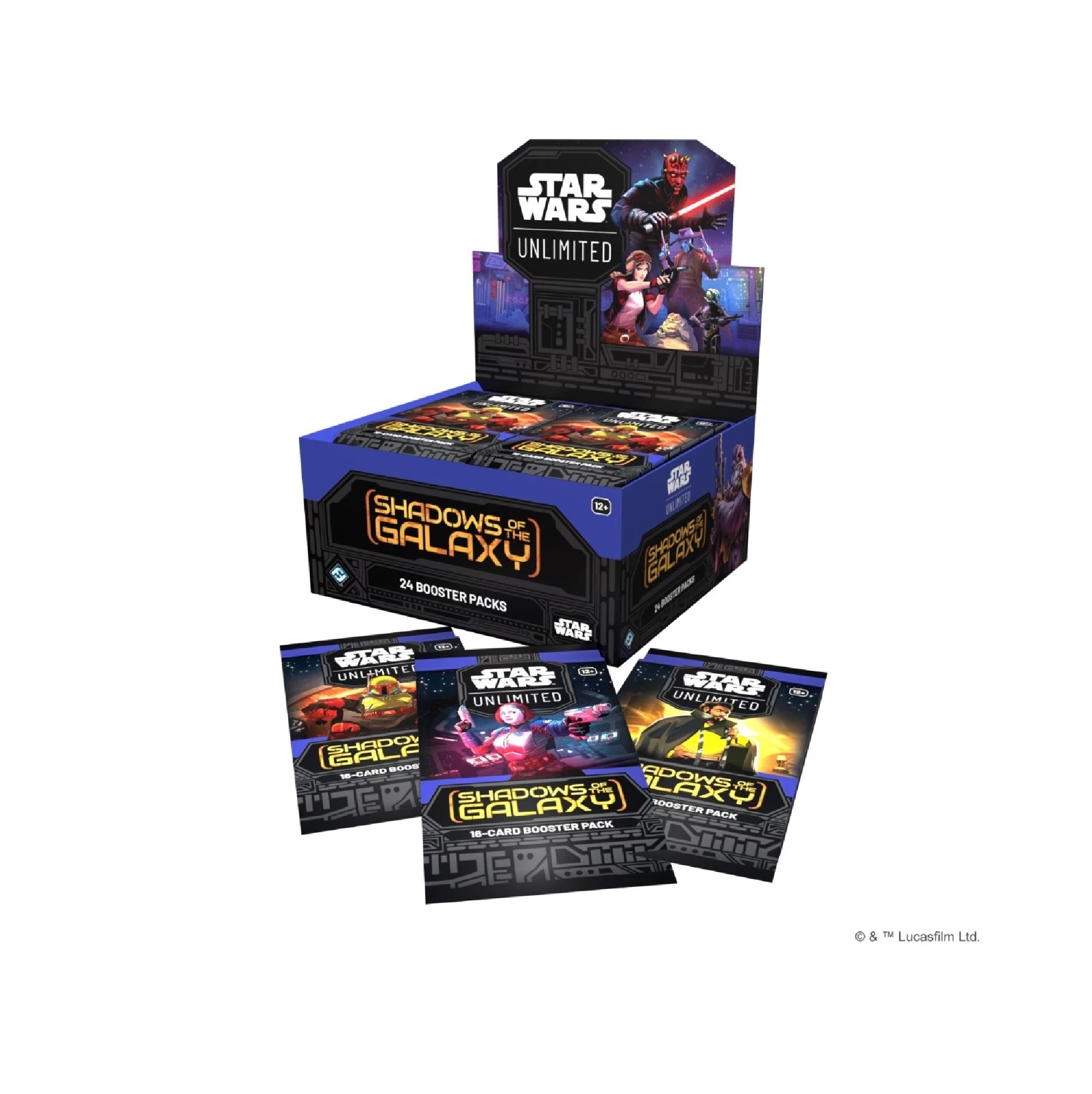 Star Wars Unlimited - Schatten der Galaxy Display (Englisch)