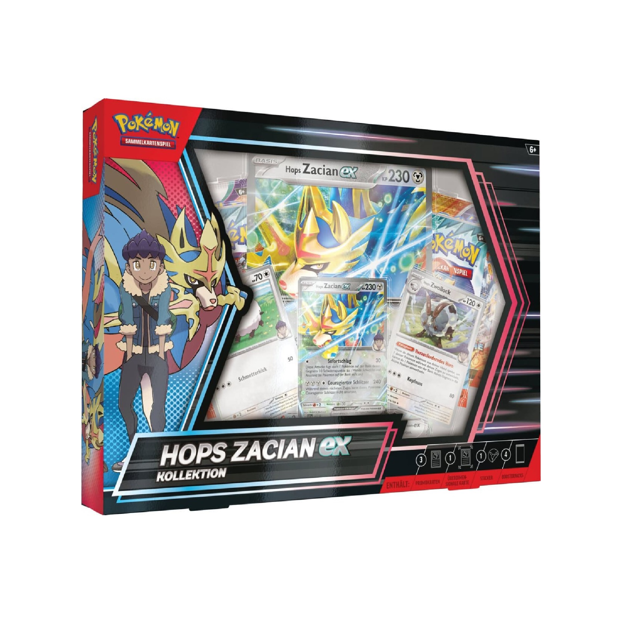 Pokemon Hops Zacian-ex Kollektion (Deutsch)